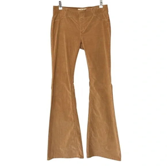 FREE PEOPLE | We The Free Penny Corduroy Flare Pants in Natural, Size 27 - Picture 6 of 13